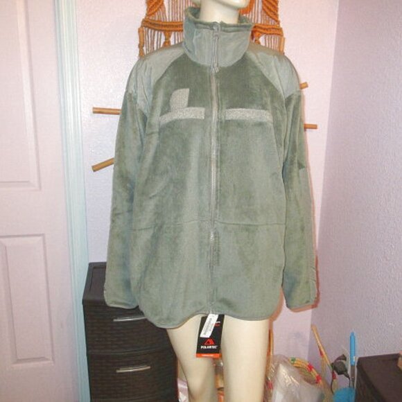 USGI PolarTec Thermal Pro Jacket L Cold Weather Fleece ECWCS Gen III Green NWT - Picture 1 of 14